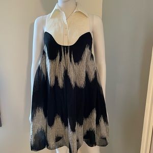 LAMB tunic mini babydoll dress